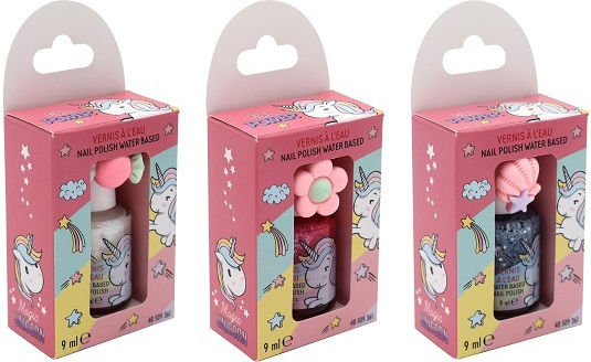 Kinder-Nagellack Blau (Verschiedene Designs) 1Stück