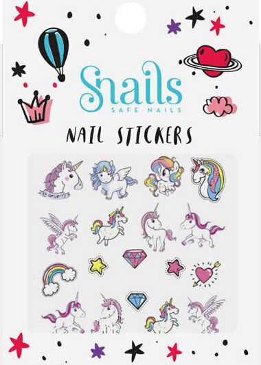 Snails Nail Stickers Manicure Toy