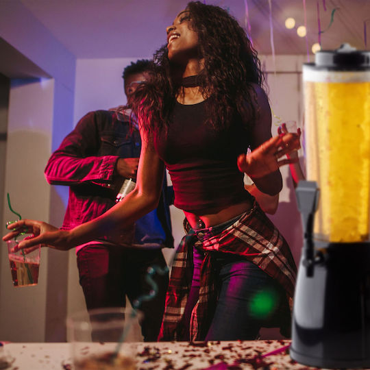 Tub de răcire dozator pentru orice băutură bere Relaxdays 2,5 L