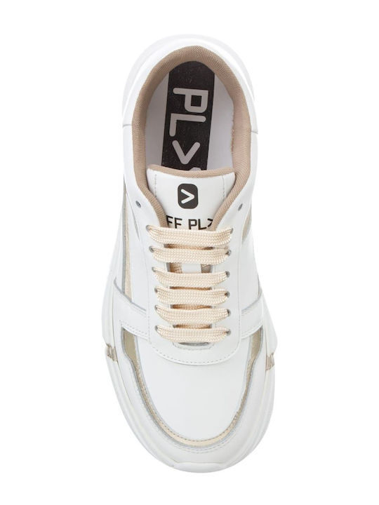 Sneakers White / Gold