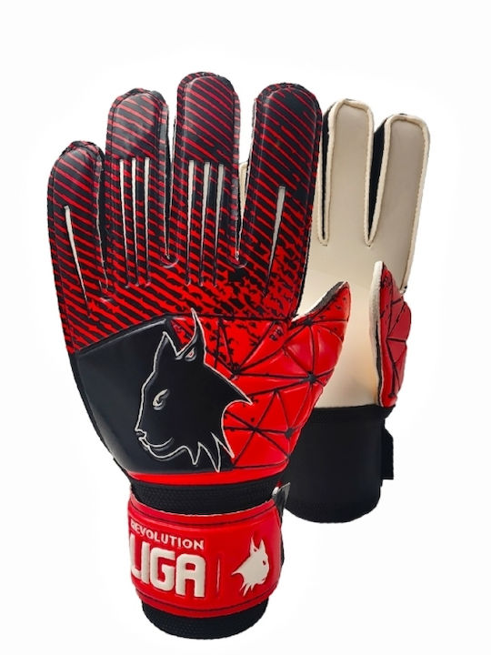 Liga Sport Adults Goalkeeper Gloves Black