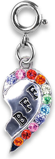 Charm Ιt Παιχνίδι Κόσμημα Gold Rainbow Rollerskate Charm