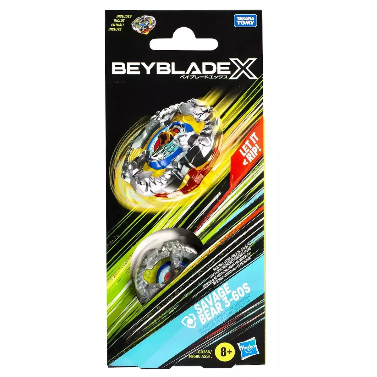 Hasbro Beyblade X Savage Bear 3-60s G0286 | Skroutz.mt