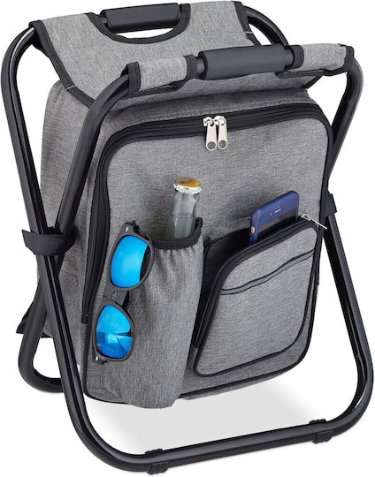 Klapphocker mit Rucksack