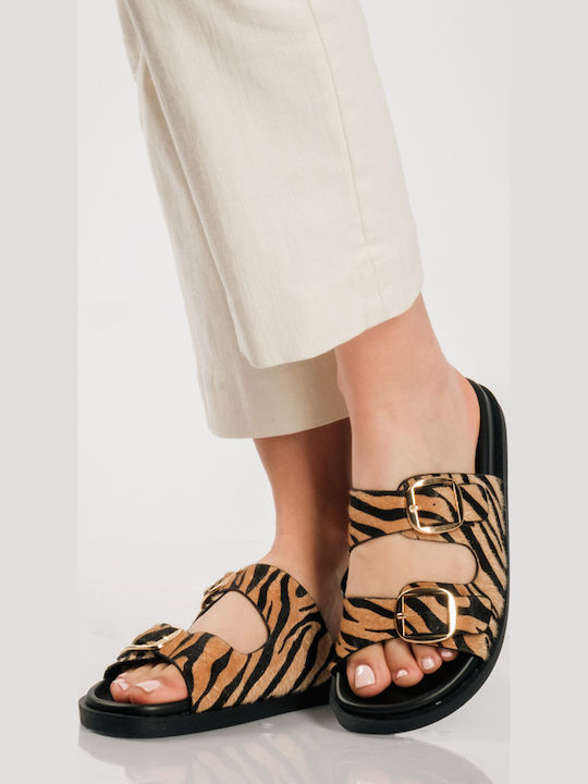 Women's Flat Sandals Flatforms Mochaccino