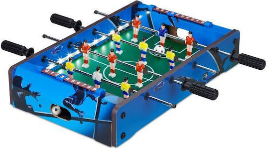 Relaxdays Mini Masă de Fotbal Copii LED-uri 11 x 51 x 51 cm