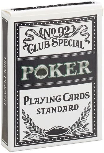 Poker Club Special No 92 Playing Cards Waterproof Relaxdays