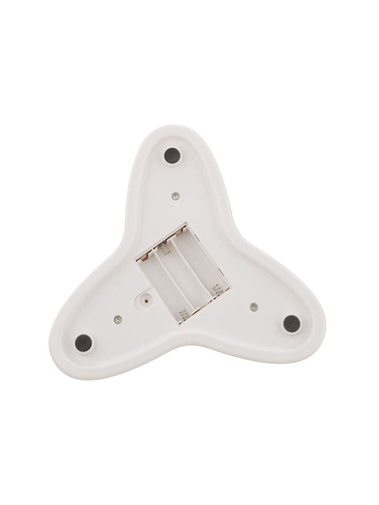 Interactive Cat Toy Butterfly Non-slip Base 33.5 X 20.5 X 18 Cm White