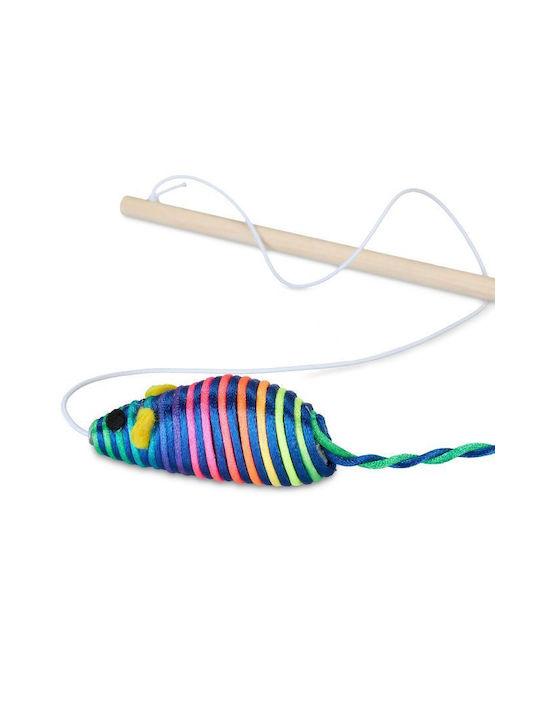Set 5 undițe pentru pisici Relaxdays multicolor