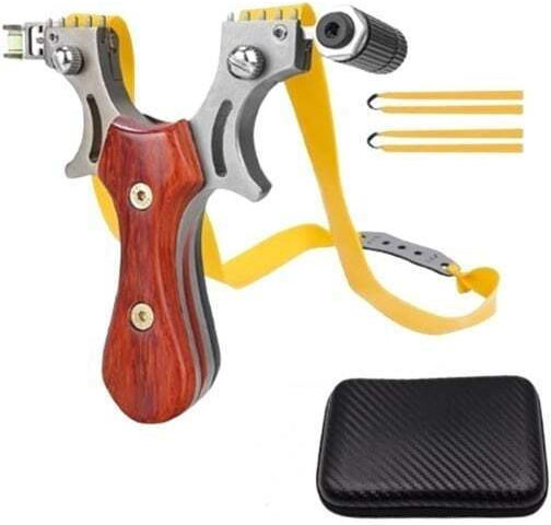 Set de Șabloane Metalice Tăiate cu Laser 200 Bile Metalice 9 Mm 12 Cm Mâner din Lemn Bobină Carcasă Maro Inclusă