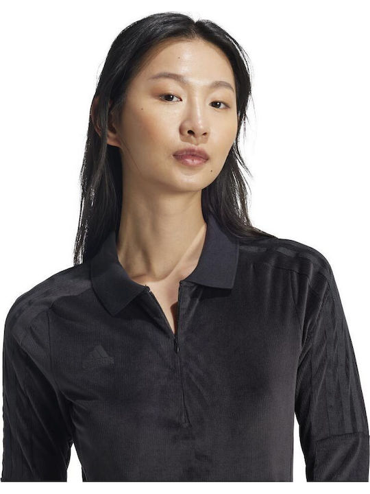Tiro Q4 Mini Athletic Long Sleeve Black Dress