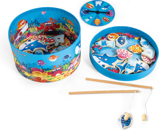 Hape Дървена Игра Риболов Save the Seas за 2+ Години (Различни Видове) 1 бр
