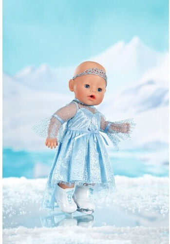 ZAPF Creation Baby Born Ρουχαλάκια Princess On Ice 43 εκ.