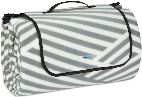 Relaxdays Picnic Blanket 300x300cm in White Color