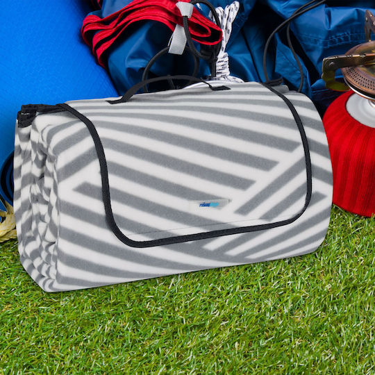 Relaxdays Picnic Blanket 300x300cm in White Color