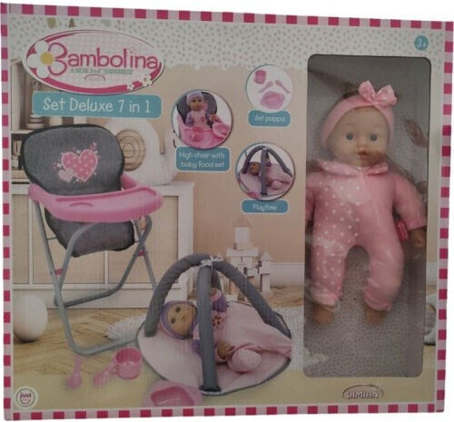 Just Toys Bambolina Baby Doll Set Amore For 3+ Years 36 Cm