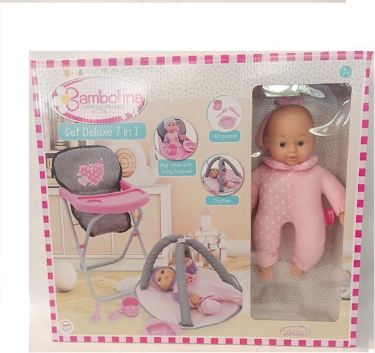 Just Toys Bambolina Baby Doll Set Amore For 3+ Years 36 Cm