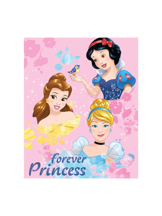 Viopros Blanket Cot Princesses 40 Fleece Multicolour 130x170cm