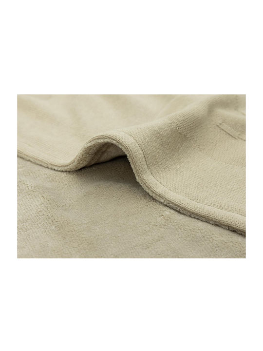 Jollein Κουβέρτα Αγκαλιάς & Λίκνου Fleece Χακί Olive Green 100x75εκ.