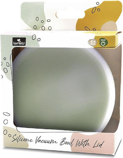 Lorelli Baby Food Bowl made of Silicone Green