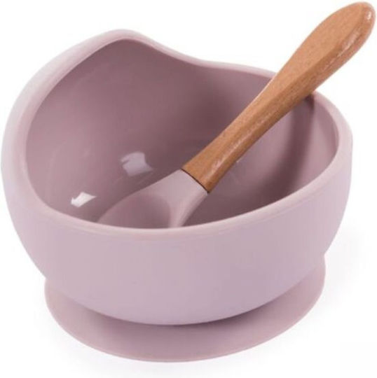 Bo Jungle Baby Food Bowl B-Suction made of Silicone Pink B500620