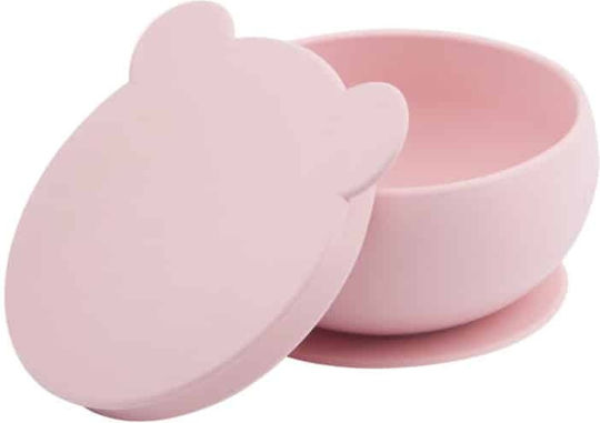 Minikoioi Baby Food Bowl made of Silicone Pink
