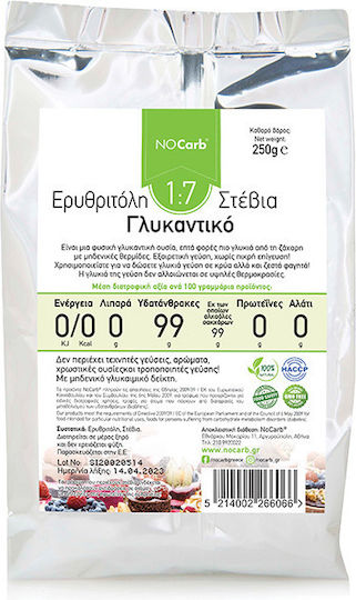 NoCarb Stevia with Erythritol 1:7 250gr