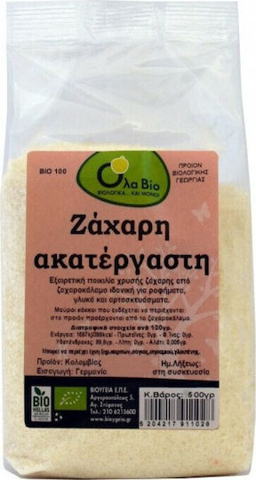 Ola Bio Brown Sugar Unrefined Golden 500gr