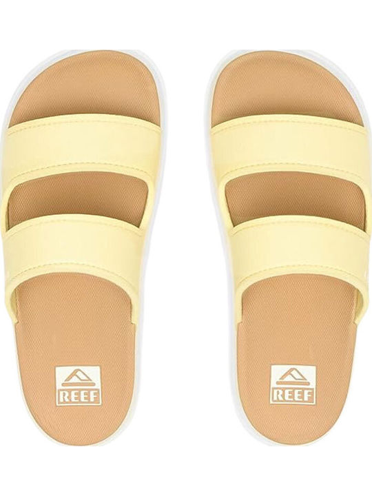 Cushion Bondi 2 Women's Flip Flops in Yellow Color