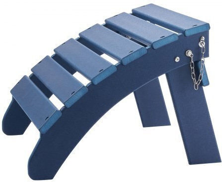 Stool Outdoor Blue 47.5x48x35cm