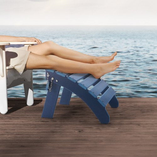 Stool Outdoor Blue 47.5x48x35cm