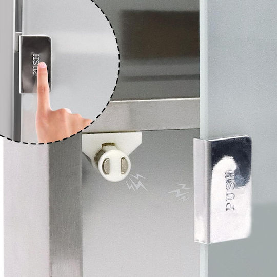 eBest Metal First Aid Cabinet Wall-Mounted with Lock