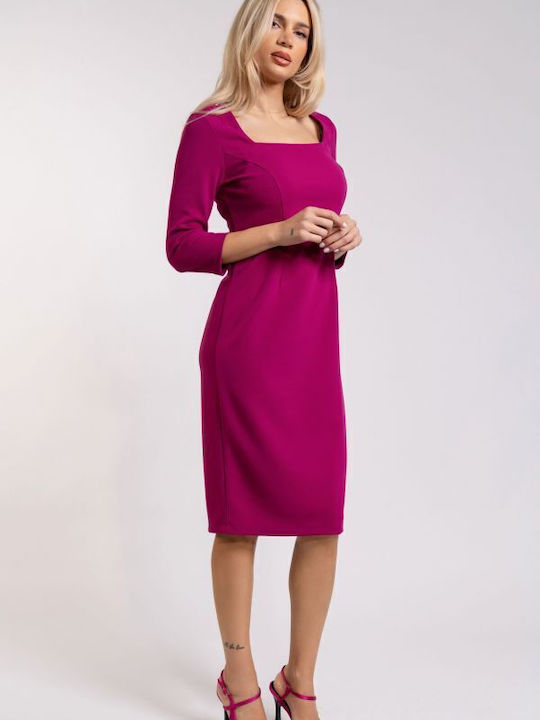 Kleid Magenta