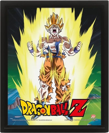 Pyramid International Dragon Ball Z Power Levels Increased Рамка Пластмаса 20x25см
