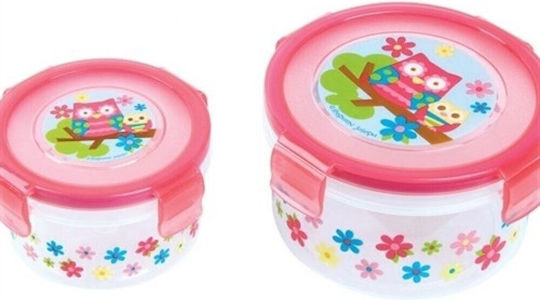 Stephen Joseph Snack Box Owl 2τμχ