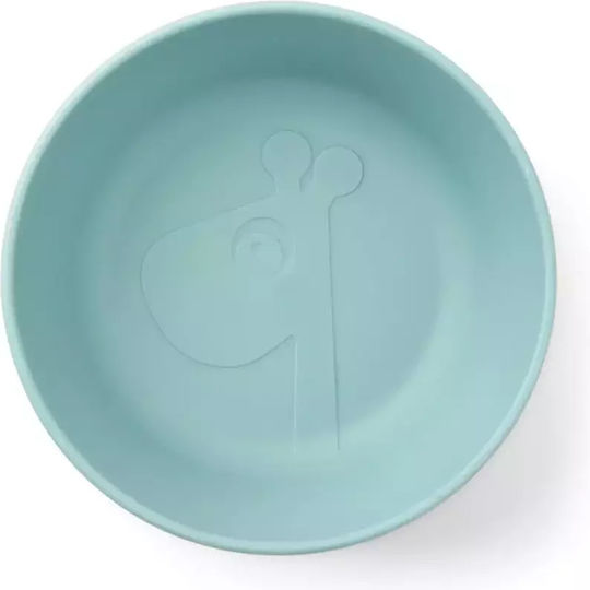 Done by Deer Baby Food Bowl Raffi made of Plastic Blue