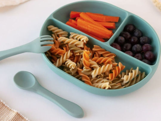 Kiokids Baby Food Container Set made of Silicone Green