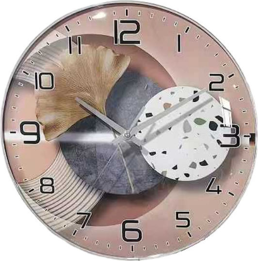 Wall Clock Gray 35x4.5cm