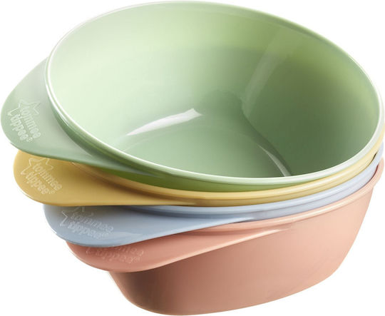 Tommee Tippee Παιδικό Μπωλ Φαγητού από Πλαστικό Explora 4τμχ
