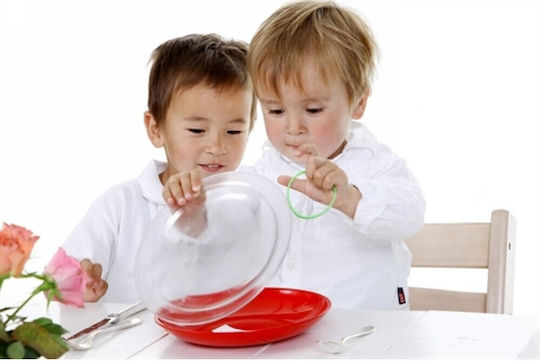 Miyali Baby Food Plate Food Plate Playte Red, 24m+ made of Plastic Red