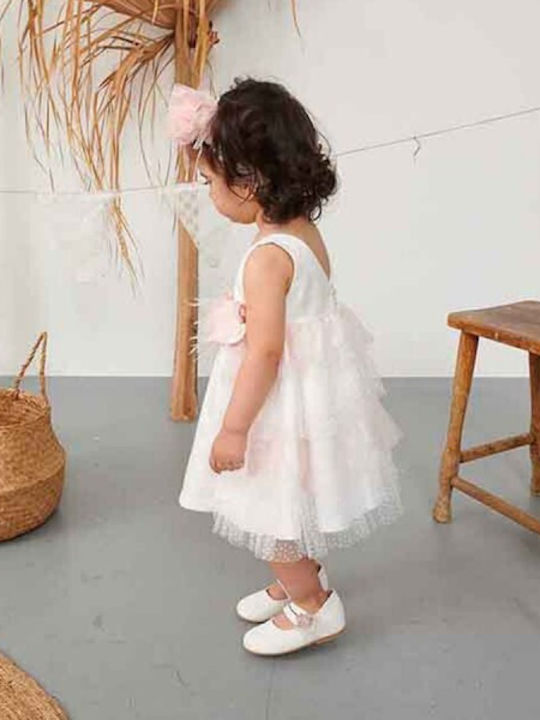 Bonito Baby Weiß Taufkleid