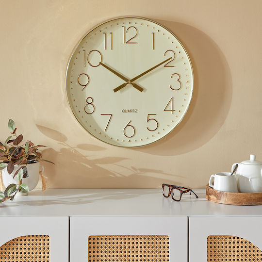 Atmosphera Wall Clock White Ø51cm