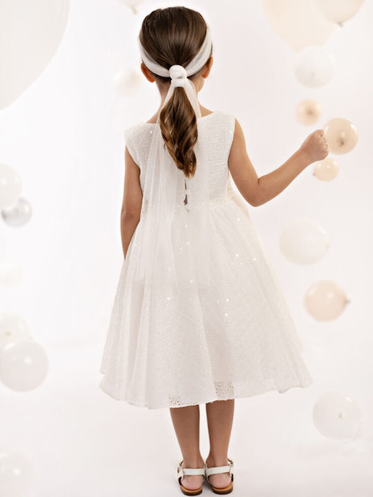 Baby Bloom White Baptism Dress made of Lace