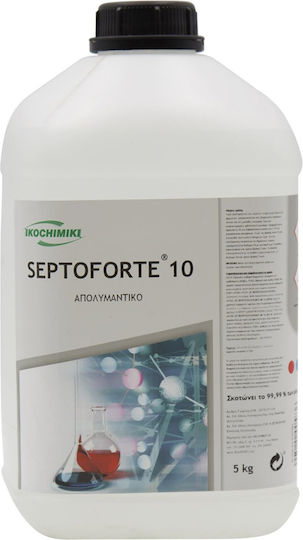 Ikochimiki Septoforte 10 Profesional Lichid de Curățare de Utilizare Generală cu Acțiune de Dezinfectare 1x10l