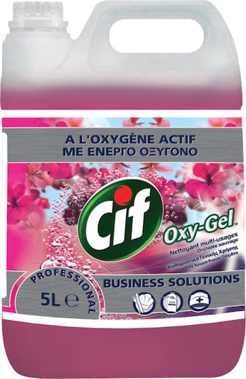 Cif Oxy-Gel За Обща Употреба Дива орхидея 1x5л