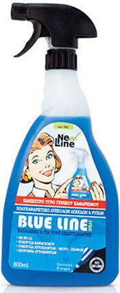New Line Blue Line Professional Cleaning Liquid General Use 800ml