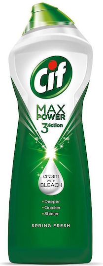 Cif Max Power 3 Action Κρέμα Καθαρισμού Γενικής Χρήσης Spring Fresh 101kg