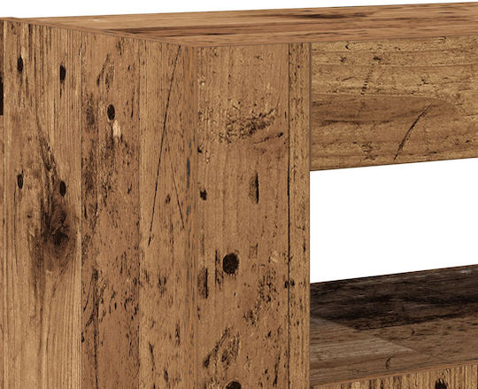 Μπουφές Ξύλινος Παλιό Ξύλο 116x30x75cm