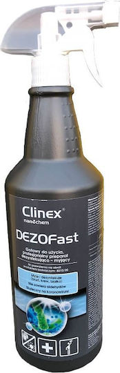 Clinex Dezofast Cleaning Spray for Stainless Surfaces 1lt