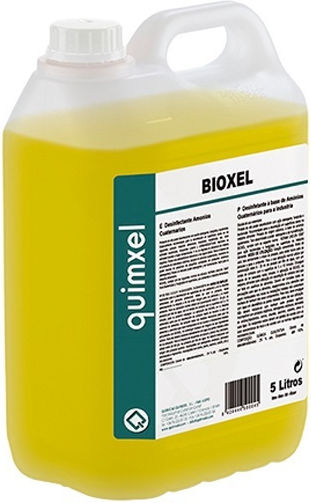 Quimxel Bioxel Profesional Lichid de Curățare pentru Suprafețe din Inox cu Acțiune de Dezinfectare 1x5l